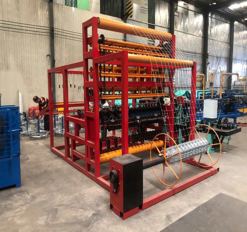 Fence Making Machine Grassland Cattle Farm Fence Equipment Automatic Field Fence Net Making Machine Metal Wire Mesh Machine - 图片 2